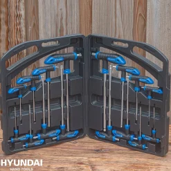 Hyundai Inbus En Torxsleutel Set T-Greep 16 Delig