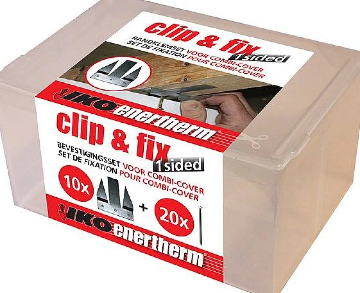 Iko Isolatiebevestigingsset Clip&Fix 2-Zijdig 20 Stuks