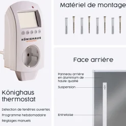 Infrarood Verwarming M-Serie 300W Met Thermostaat