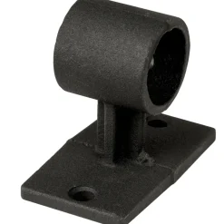 Intensions Gordijnroede Steun Wand Plafond Industrieel Mat Zwart