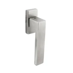 Intersteel Raamkruk Amsterdam Op Rechthoekige Rozet Rvs