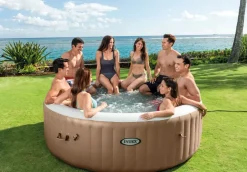 Intex Bubbelbad Purespa Bubble Sahara 28412 8Personen 1339L O236X71Cm