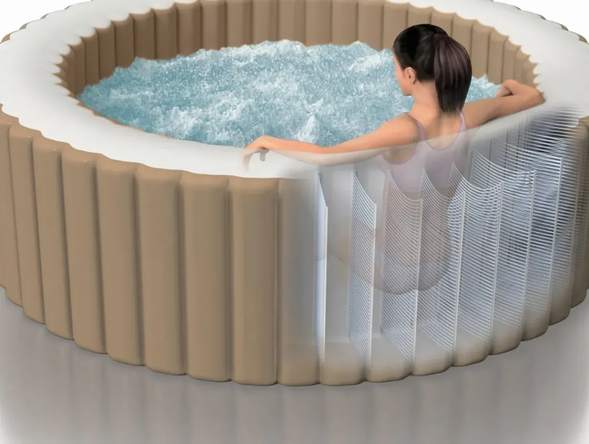 Intex Bubbelbad Purespa Bubble Sahara 28412 8Personen 1339L O236X71Cm