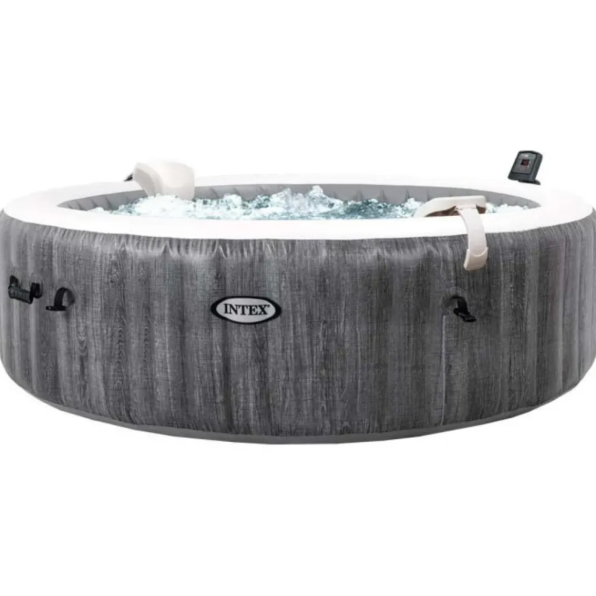 Intex Bubbelbad Purespa Bubble Greywood 4 Personen O196X71Cm