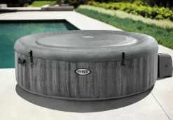 Intex Bubblebad Purespa Bubble Baltik 6Personen Grijs O216X71Cm