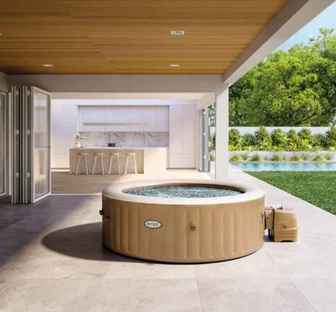 Intex Bubblebad Purespa Sahara 6Personen Beige O216X71Cm