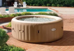 Intex Bubblebad Purespa Sahara 6Personen Beige O216X71Cm