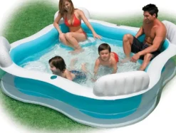 Intex Opblaasbaar Zwembad Family 229X229X46Cm