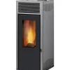 Invicta Pelletkachel Nola 10 Grey 10Kw