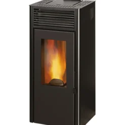 Invicta Pelletkachel Nola 10 Black 10Kw