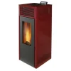 Invicta Pelletkachel Nola 10 Red 10Kw