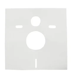Isolatiemat Voor Wandcloset Wit 42X39X10Cm