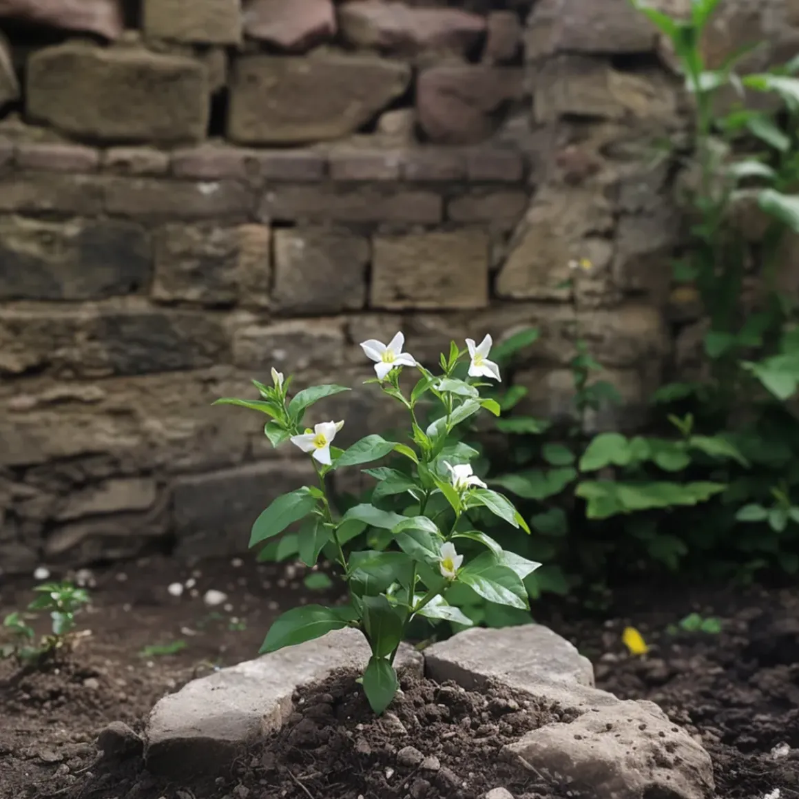 Jasminoides Officinale - Set Van 3 - Wit - Jasmijn - Pot 9Cm - Hoogte 25-40Cm