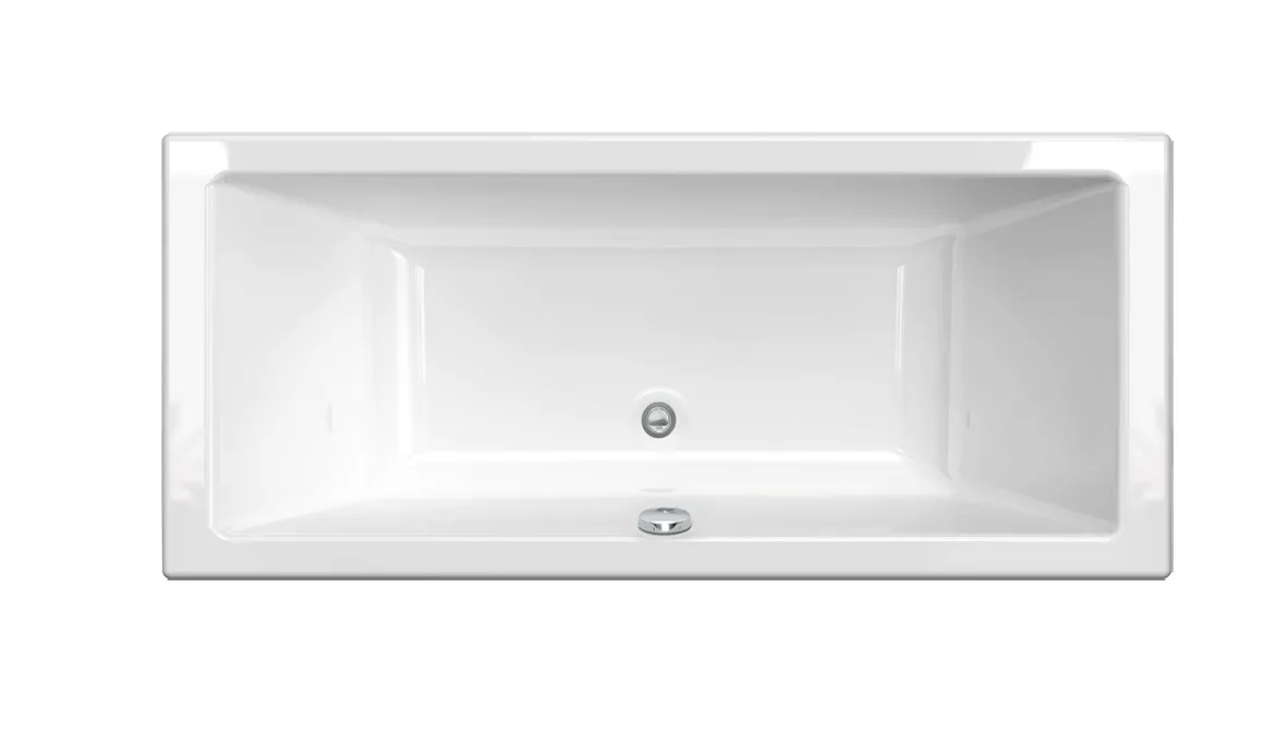 Kando Rechthoekig Bad - 180 X 80 X 50,5-53 Cm - Toplax®