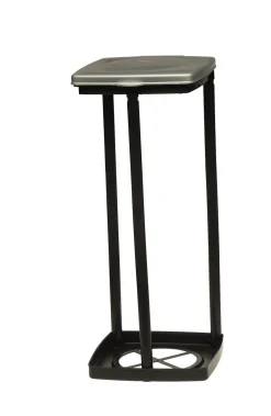 Keeeper Vuilniszakhouder L Zwart-Grijs 60-120L
