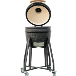 Keramisch Barbecue Kamado Zwart 63X53X101Cm
