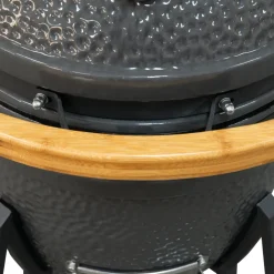 Keramisch Barbecue Kamado Zwart 63X53X101Cm