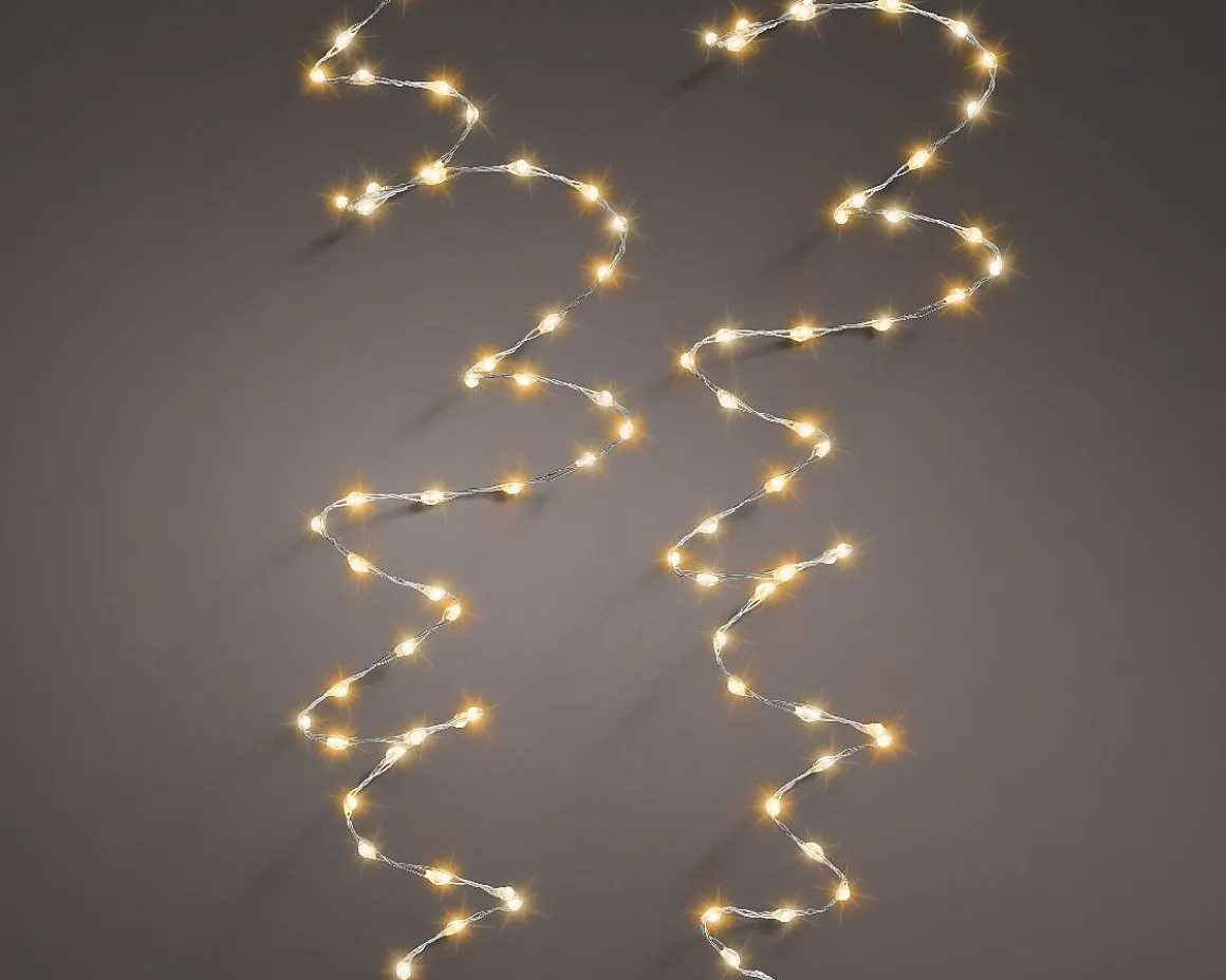 Kerstverlichting (Lumineo) Lichtslinger 567 Micro Led Warm Wit/Klassiek 9M