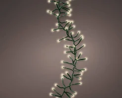 Kerstverlichting (Lumineo) Cluster 936 Led Lampjes Warm Wit 12M