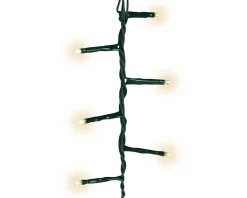 Kerstverlichting (Lumineo) Compact 600 Led Lampjes Warm Wit 15M