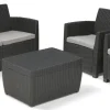 Keter Balkon Loungeset Mia + Opbergbox 4-Delig