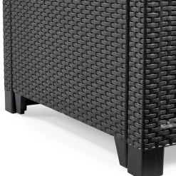 Keter Hoekbank Loungeset Rosalie + Tuintafel Lyon