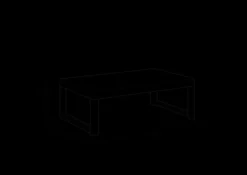 Keter Hoekbank Loungeset Rosalie + Tuintafel Lyon