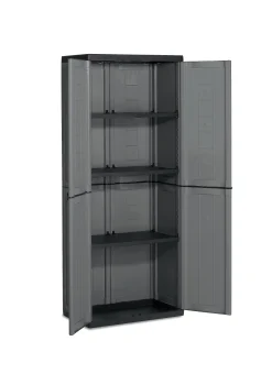 Keter Hoge Kast Jolly Grijs