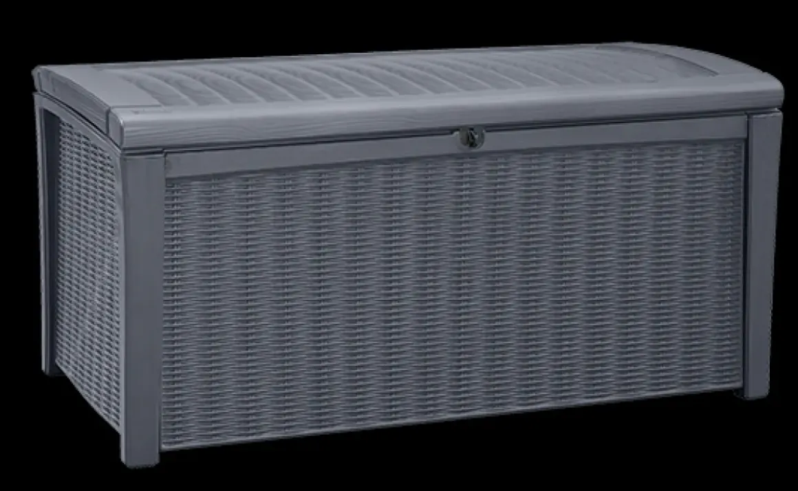 Keter Kussenbox Borneo Antraciet 129,5X62,5Cm