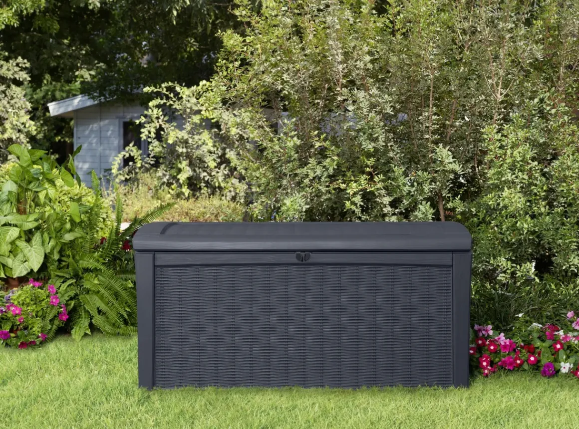 Keter Kussenbox Borneo Antraciet 129,5X62,5Cm