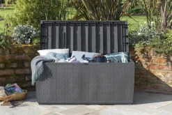 Keter Kussenbox Capri Antraciet 123X57Cm