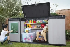 Keter Opbergkast Elite Store Antraciet 123,5X82Cm