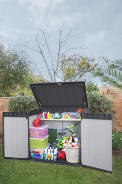 Keter Opbergkast Elite Store Antraciet 123,5X82Cm