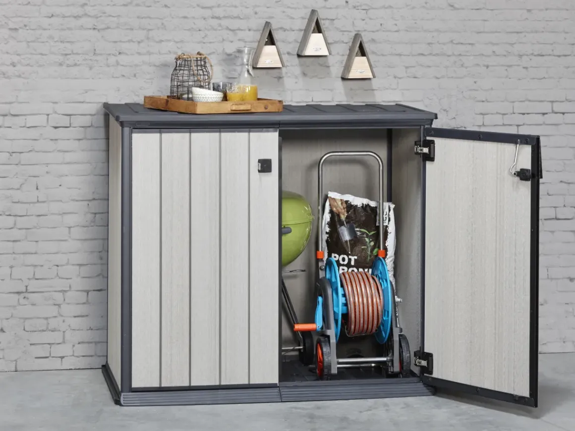 Keter Opbergkast Patio Store Grijs 139,5X120Cm