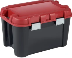 Keter Opbergkoffer Totem Pvc Zwart Rood 60L