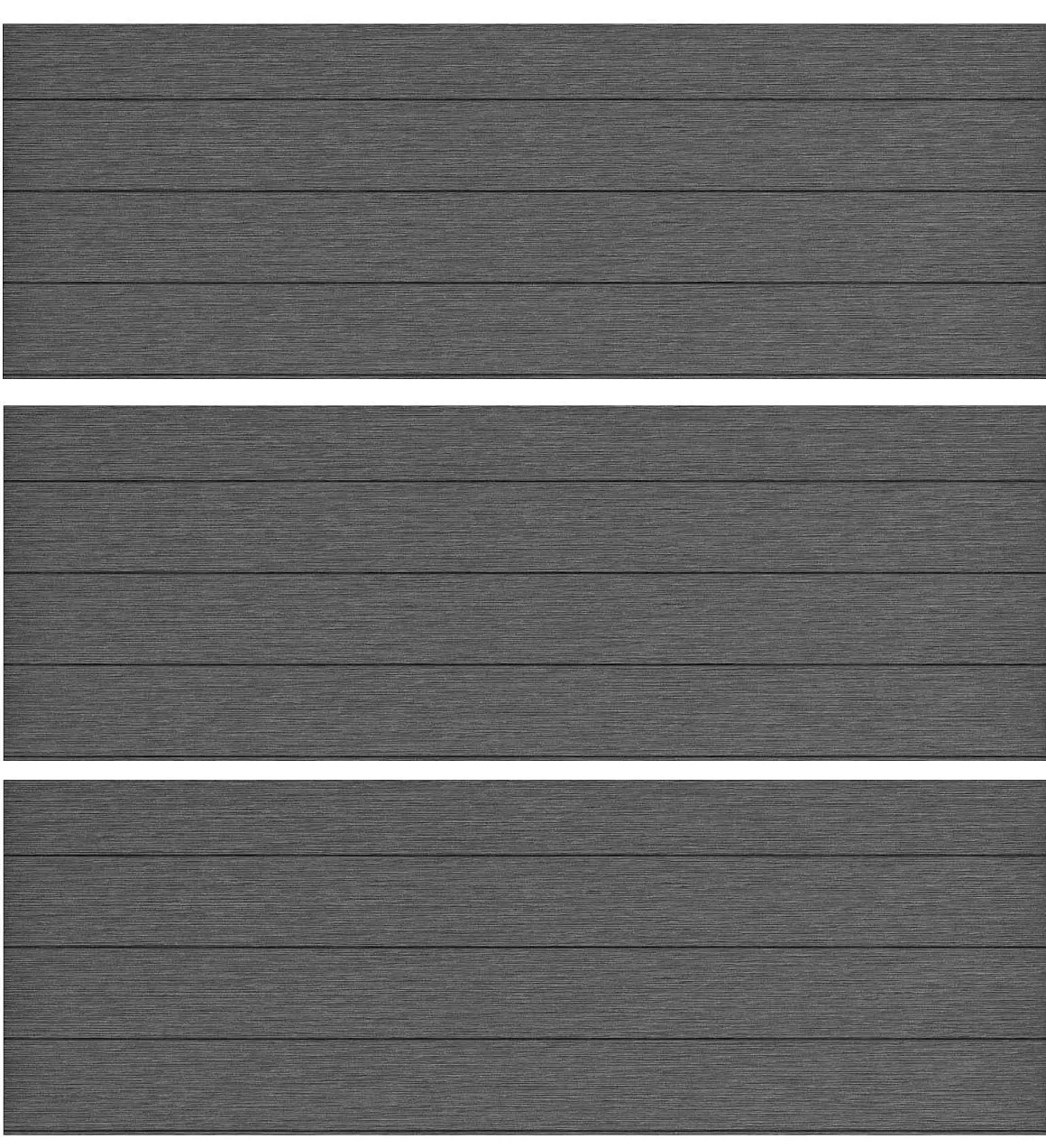 Keter Paneel Duotech Marly Grijs 180X60Cm 3 Stuks