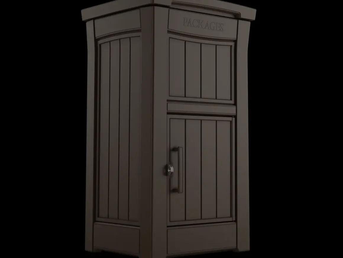 Keter Parcelbox Zwart 53X62Cm