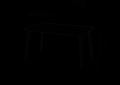 Keter Tuintafel Metalea Gietijzer 146X87X75Cm