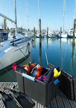 Kis Scuba Opbergbox Xl 110L Zwart/Blauwe