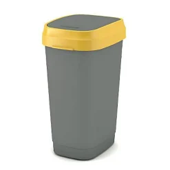 Kis Vuilsnisbak 'Dual Swing Eco' Geel En Grijs 50 L