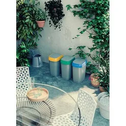 Kis Vuilsnisbak 'Dual Swing Eco' Geel En Grijs 50 L