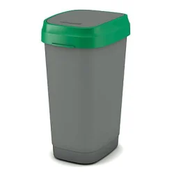 Kis Vuilsnisbak 'Dual Swing Eco' Groen En Grijs 50 L