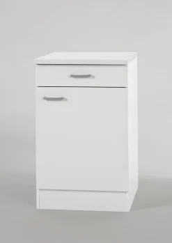 Klassik60 Onderkast Met 1 Deur En 1 Lade 84,5X50X60 Cm