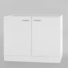 Klassik60 Spoeltafelkast 2 Deuren 82X100X60 Cm Excl Wastafel