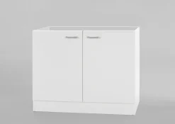 Klassik60 Spoeltafelkast 2 Deuren 82X100X60 Cm Excl Wastafel