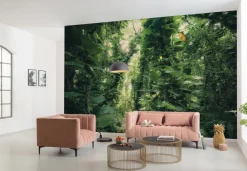 Komar Fotobehang Green Leaves