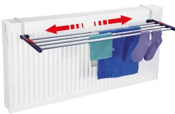 Leifheit Droogrek Quartett 42 Extendable Aluminium