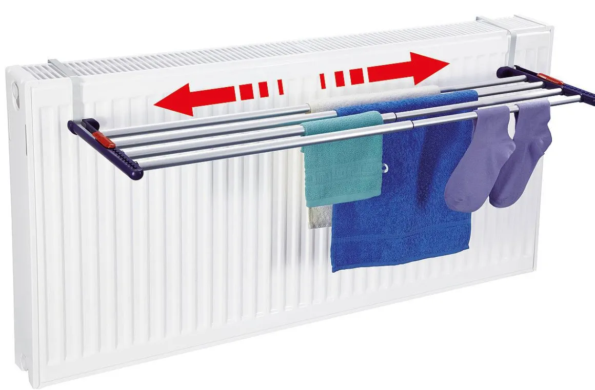 Leifheit Droogrek Quartett 42 Extendable Aluminium