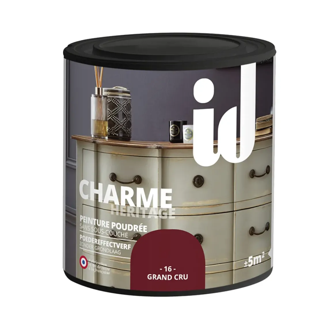 Les Decoratives Verf 'Charme' Grand Cru Mat 500Ml