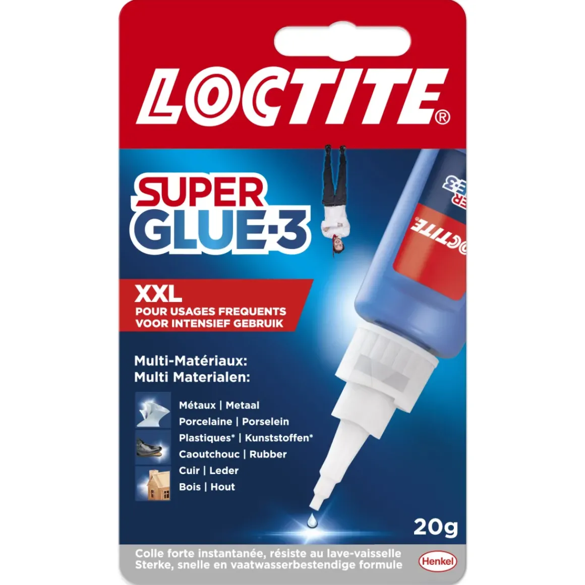 Loctite Secondelijm Super Glue-3 Xxl 20Gr